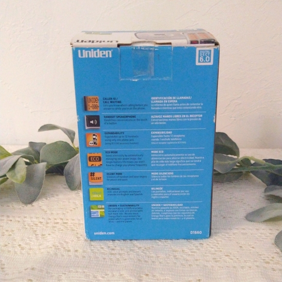 Uniden Caller ID/ Call Waiting W/ Handset Speakerphone NWOT - Picture 2 of 8